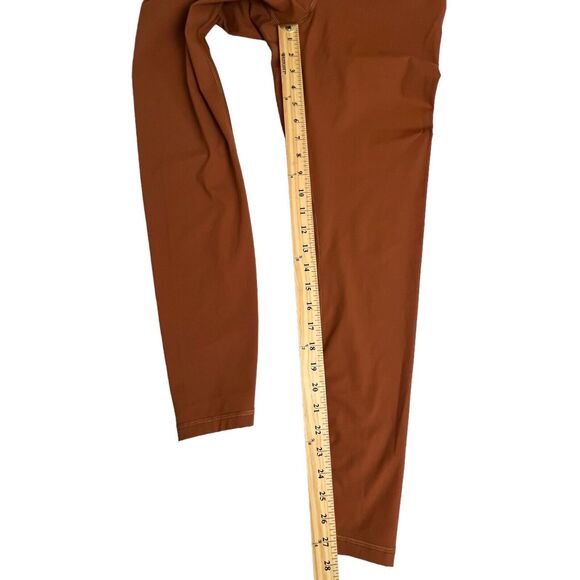 Everlane Womens Brown High Rise Full Length Leggings Medium - Picture 6 of 7